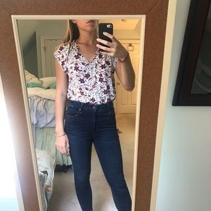 Loft floral top